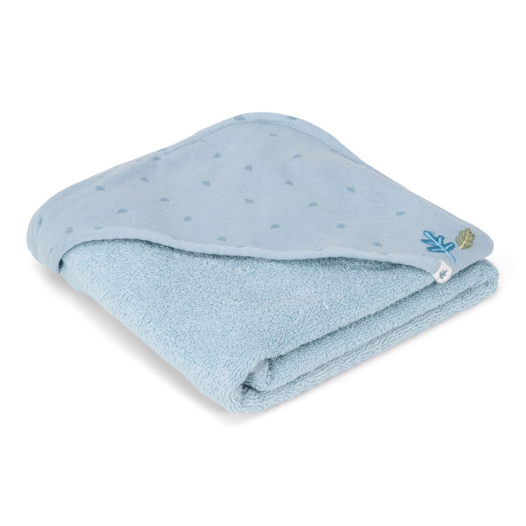LITTLE DUTCH. Μπουρνουζοπετσέτα Pure Denim Blue 100x100