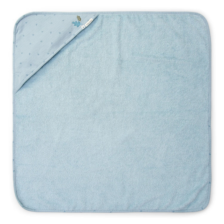 LITTLE DUTCH. Μπουρνουζοπετσέτα Pure Denim Blue 100x100