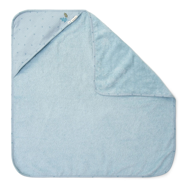 LITTLE DUTCH. Μπουρνουζοπετσέτα Pure Denim Blue 100x100