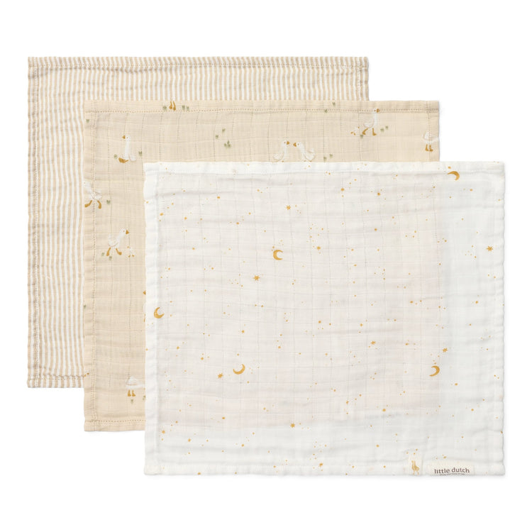 LITTLE DUTCH. Mouth wipes set Little Goose