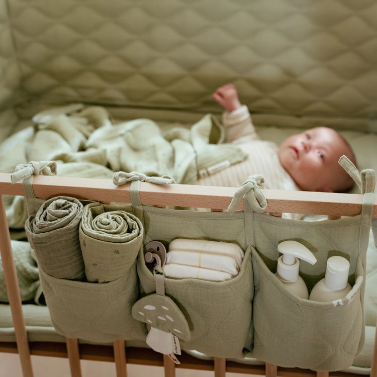LITTLE DUTCH. Swaddles muslin Pure Sage 70x70