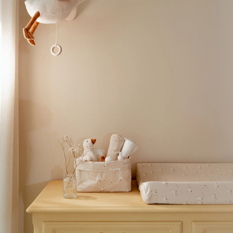 LITTLE DUTCH. Swaddles muslin Little Goose 70x70