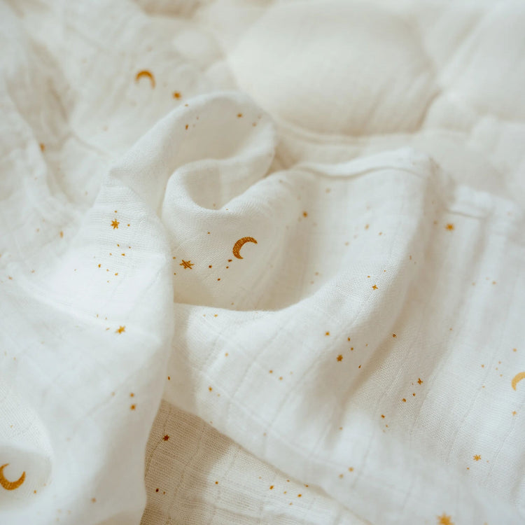 LITTLE DUTCH. Swaddles muslin Little Goose 70x70