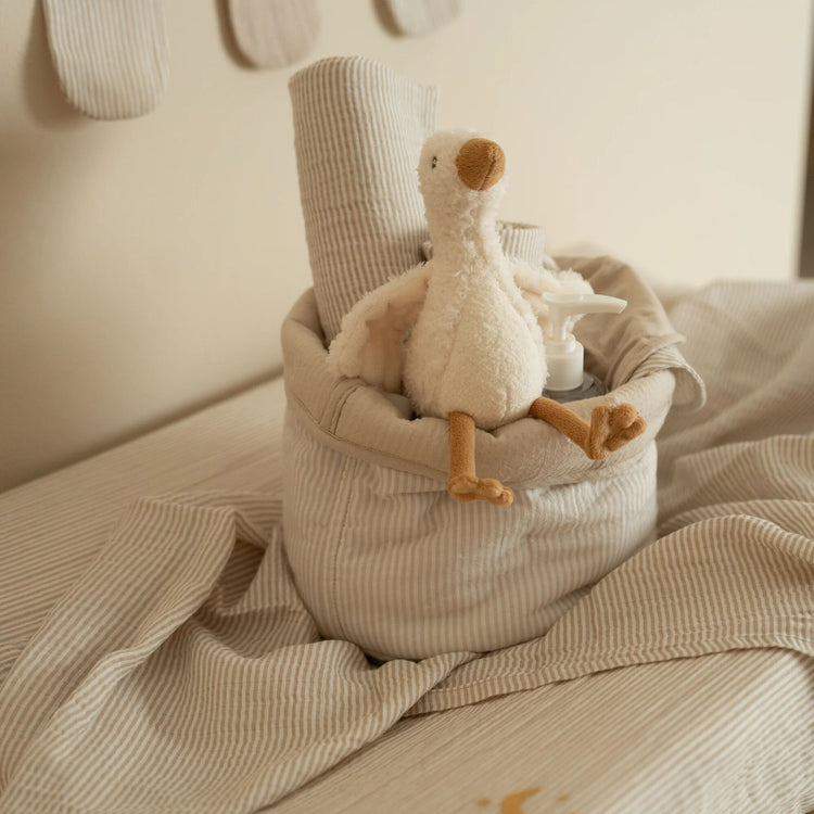 LITTLE DUTCH. Swaddle muslin Pure Soft Beige 120x120
