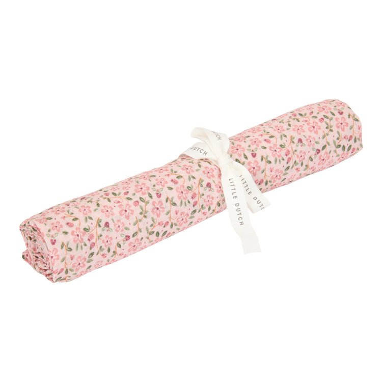 LITTLE DUTCH. Swaddle muslin Fairy Floral 120 x 120