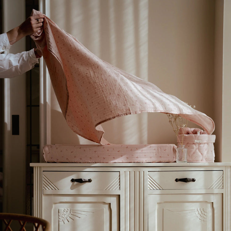 LITTLE DUTCH. Swaddle muslin Pure Blossom 120x120