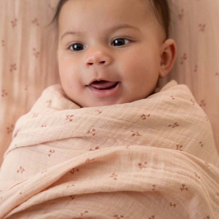 LITTLE DUTCH. Swaddle muslin Pure Blossom 120x120
