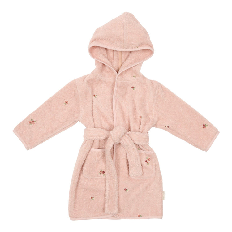 LITTLE DUTCH. Bathrobe embroidered Blossom