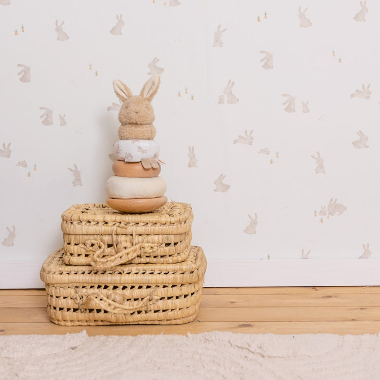 LITTLE DUTCH. Non-woven wallpaper Baby Bunny