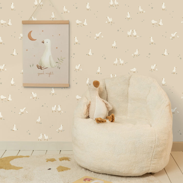 LITTLE DUTCH. Non-Woven Wallpaper Little Goose
