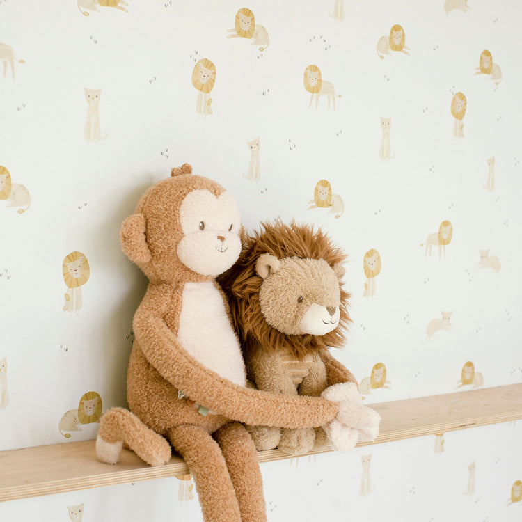 LITTLE DUTCH. Non-woven wallpaper Safari Leo