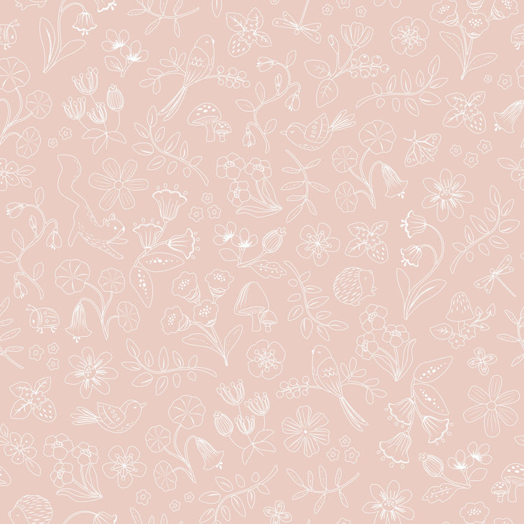 LITTLE DUTCH. Non-Woven Wallpaper Fairy Wonders Blossom
