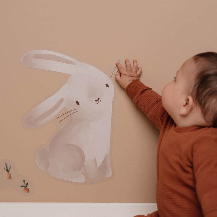 LITTLE DUTCH. Wall decalls set of 3 sheets Baby Bunny