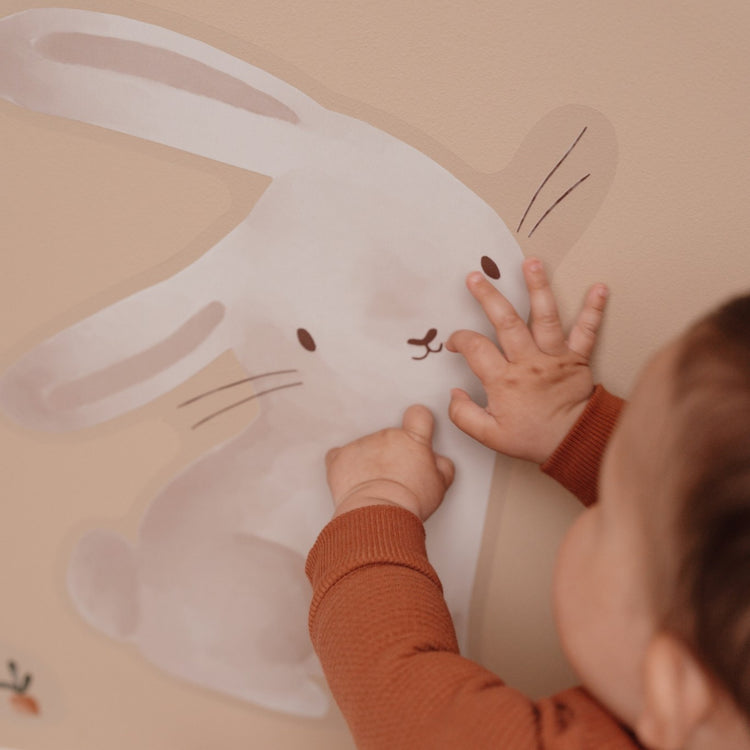 LITTLE DUTCH. Wall decalls set of 3 sheets Baby Bunny