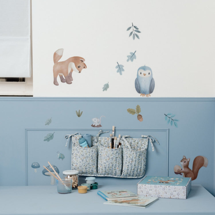 LITTLE DUTCH. Wall decalls set of 3 sheets Forest Friends