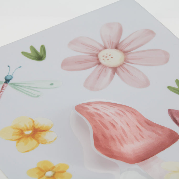 LITTLE DUTCH. Wall decalls set of 3 sheets Fairy Garden