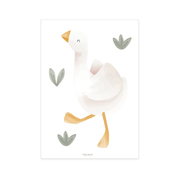 LITTLE DUTCH. Wall decalls set of 3 sheets Little Goose