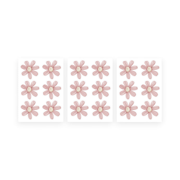LITTLE DUTCH. Wall decalls set of 3 sheets Flowers Fairy Garden