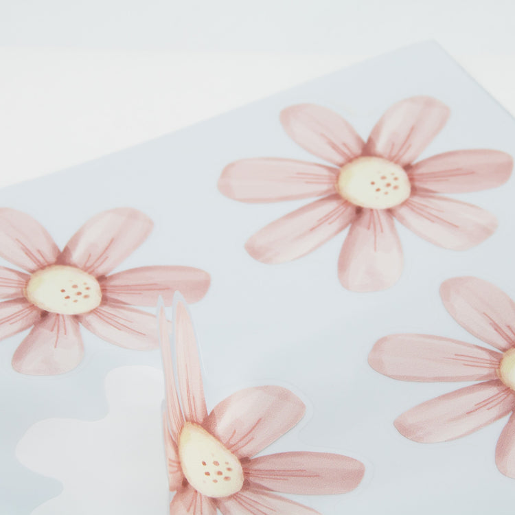 LITTLE DUTCH. Wall decalls set of 3 sheets Flowers Fairy Garden