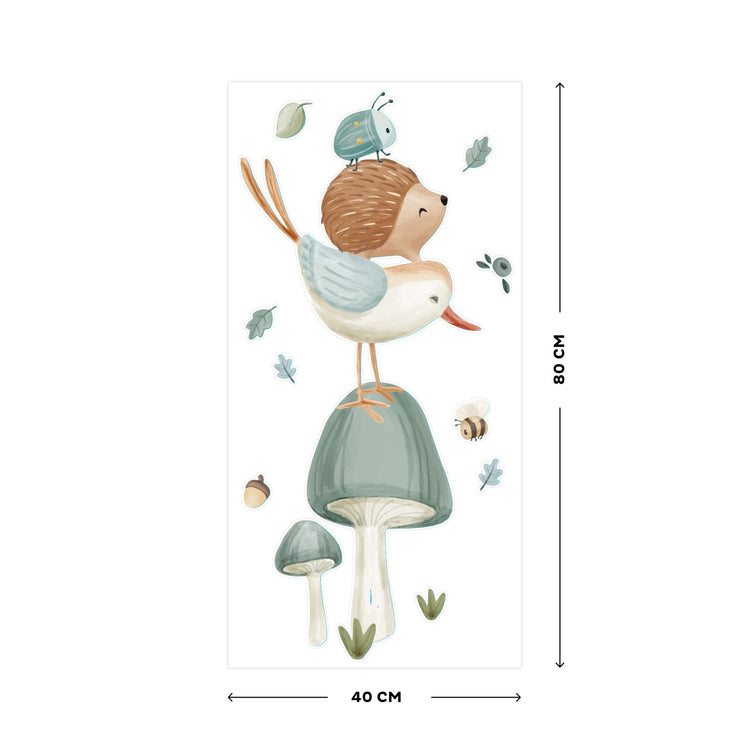 LITTLE DUTCH. Wall decalls Forest Friends
