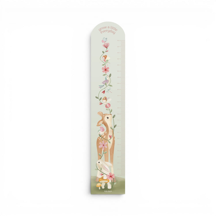 LITTLE DUTCH. Growth chart wall decall Fairy Garden