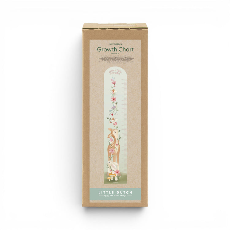 LITTLE DUTCH. Growth chart wall decall Fairy Garden