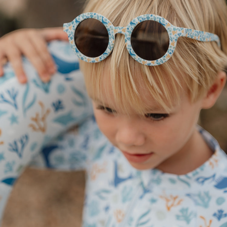 LITTLE DUTCH. Kids sunglasses UV 400 Ocean Dreams Blue