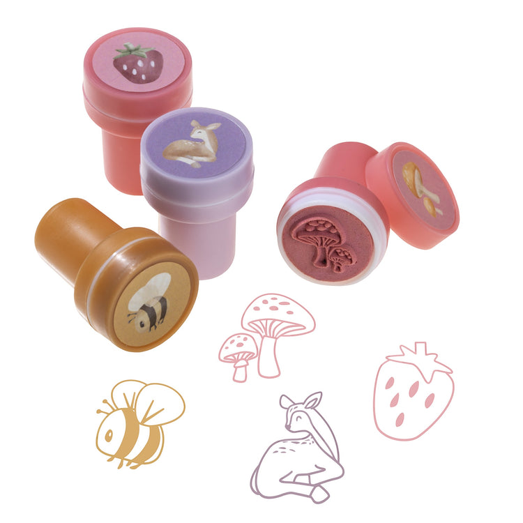 LITTLE DUTCH. Self Inking Stamps Fairy Garden