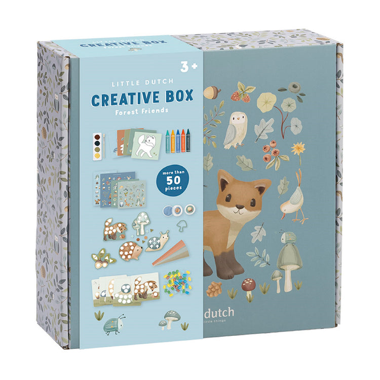 LITTLE DUTCH. Creativity Box Forest Friends