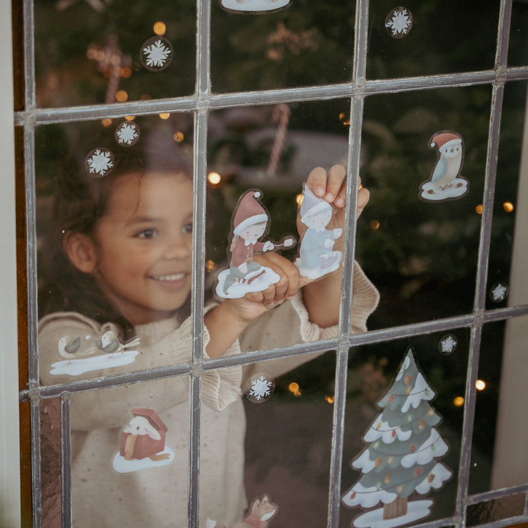 LITTLE DUTCH. Window stickers Christmas