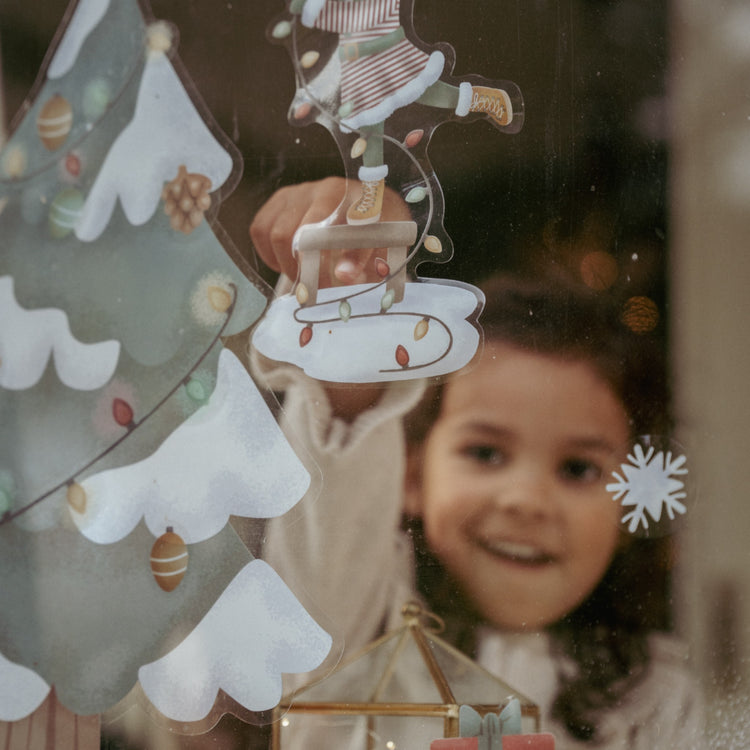 LITTLE DUTCH. Αυτοκόλλητα παραθύρου Christmas Tree