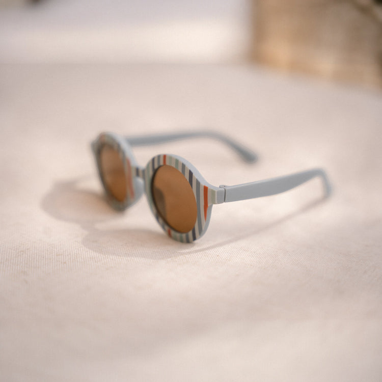 LITTLE DUTCH. Kids Sunglasses Round Stripes