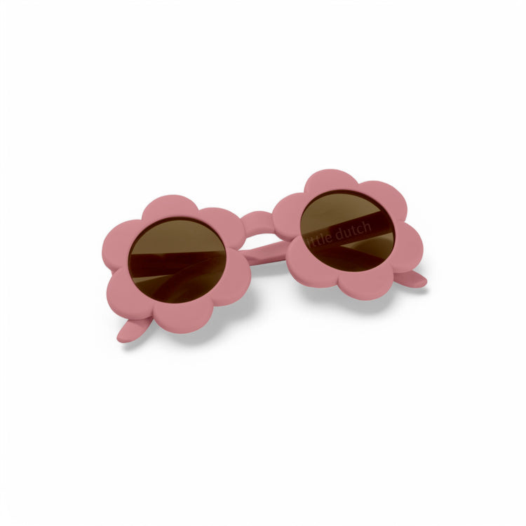 LITTLE DUTCH. Kids Sunglasses Flower Pink