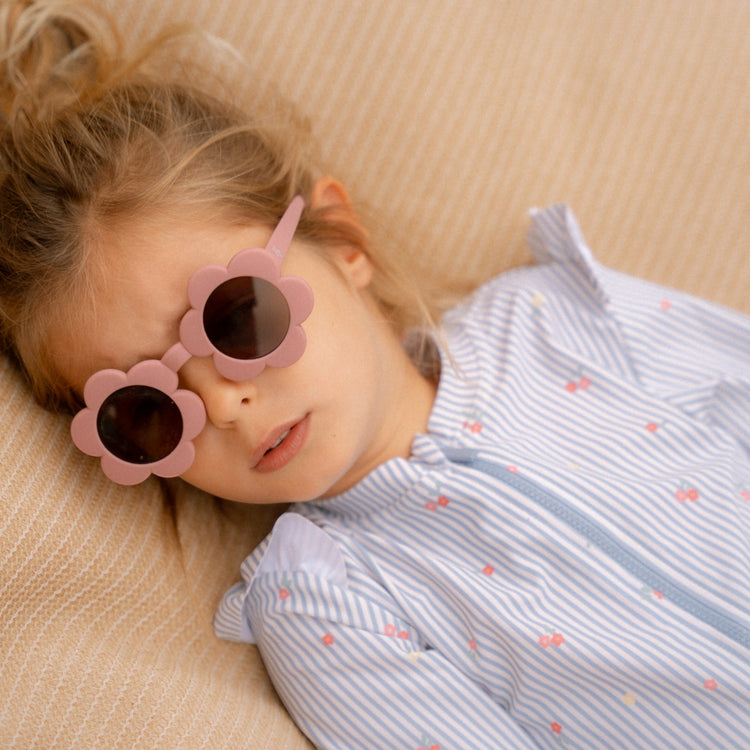 LITTLE DUTCH. Kids Sunglasses Flower Pink
