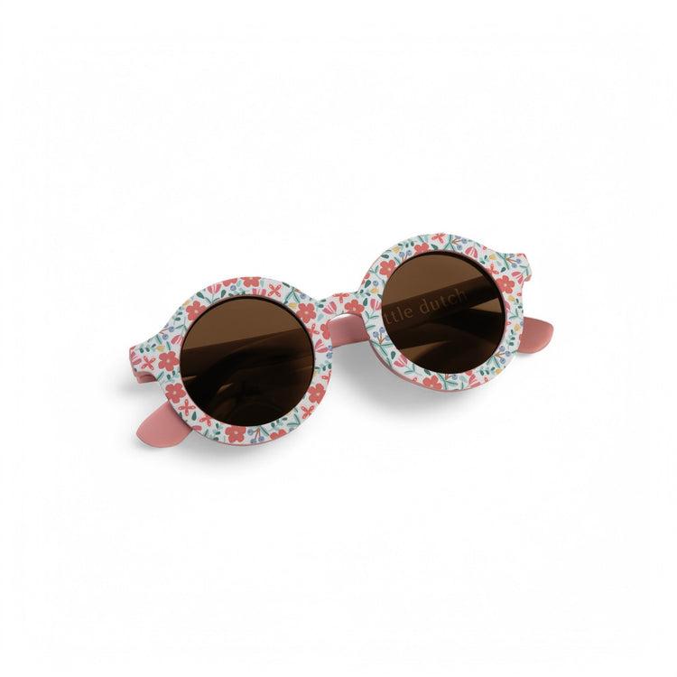 LITTLE DUTCH. Kids Sunglasses Round Flowers