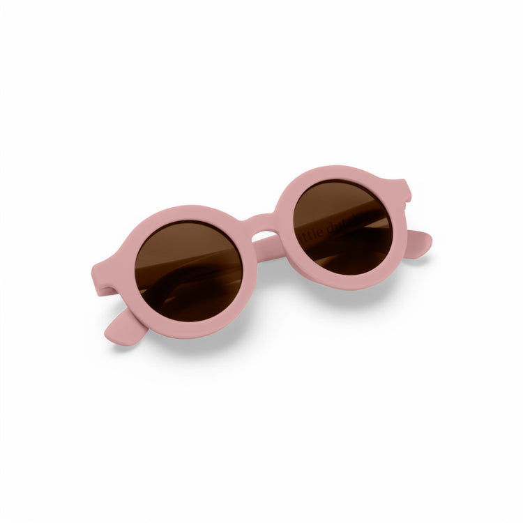 LITTLE DUTCH. Kids Sunglasses Round Light Pink