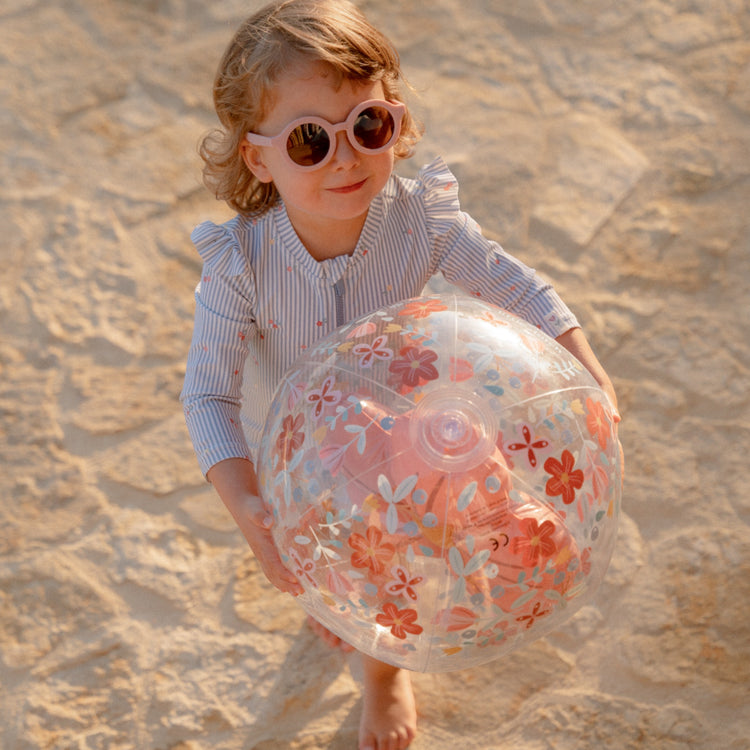 LITTLE DUTCH. Kids Sunglasses Round Light Pink