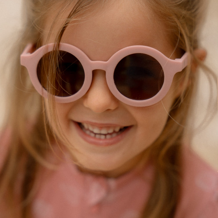 LITTLE DUTCH. Kids Sunglasses Round Light Pink