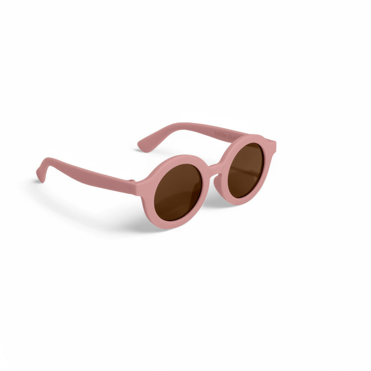 LITTLE DUTCH. Kids Sunglasses Round Light Pink