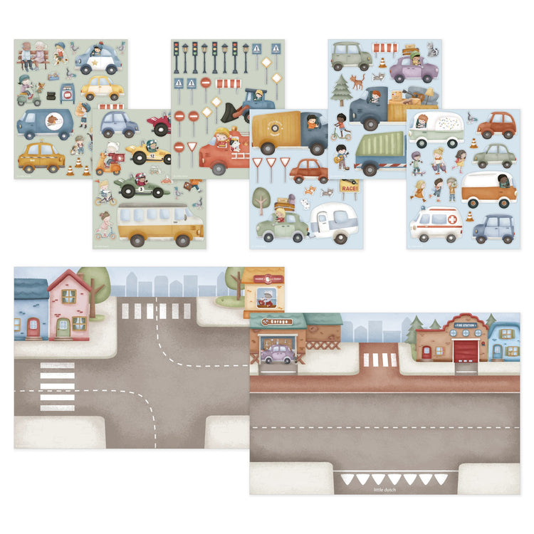 LITTLE DUTCH. Σετ με αυτοκόλλητα Jim