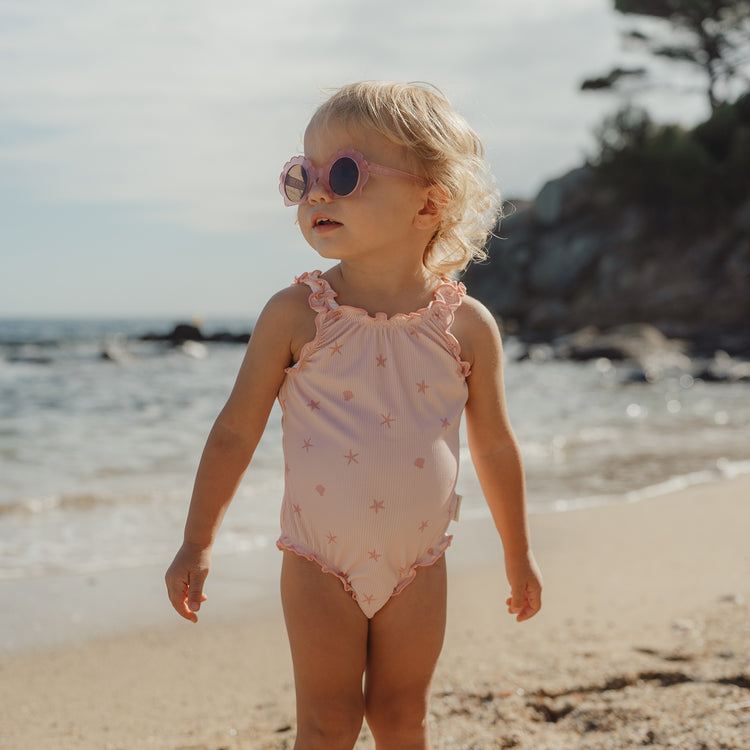 LITTLE DUTCH. Παιδικά γυαλιά ηλίου UV 400 Shell Mermaid Pink