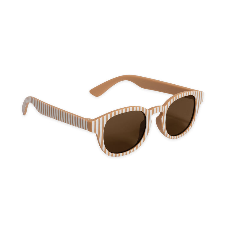 LITTLE DUTCH. Sunglasses Ocean Brown Stripes