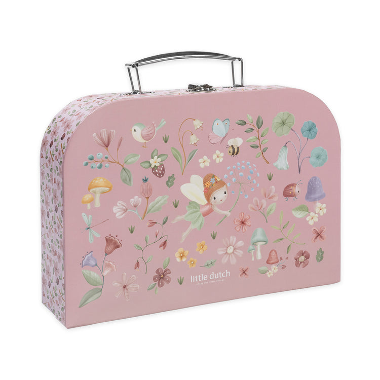 LITTLE DUTCH. Creativity suitcase Rosa Fairy Garden