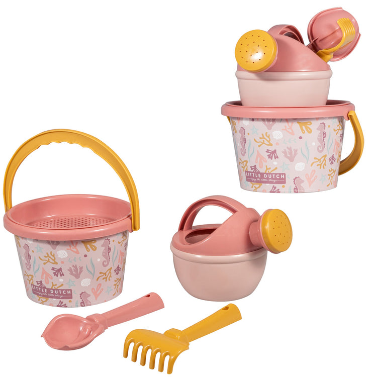 LITTLE DUTCH. Beach Set Ocean Dreams Pink