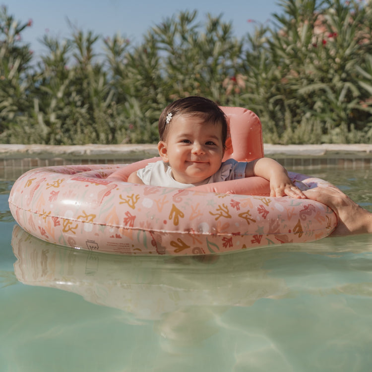 LITTLE DUTCH. Βρεφικό σωσίβιο Ocean Dreams Ροζ