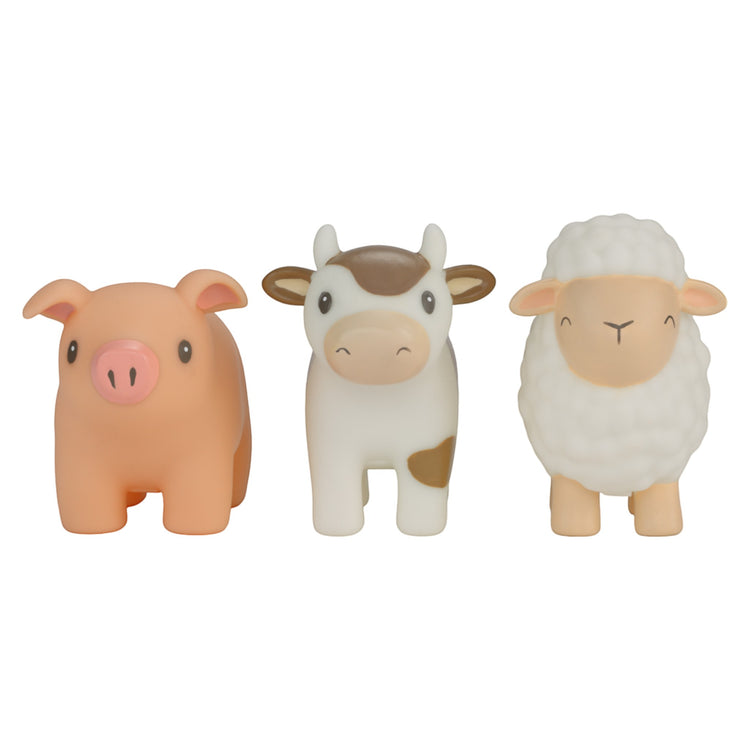 LITTLE DUTCH. Farm Bath Figures Set/3 (NEW)