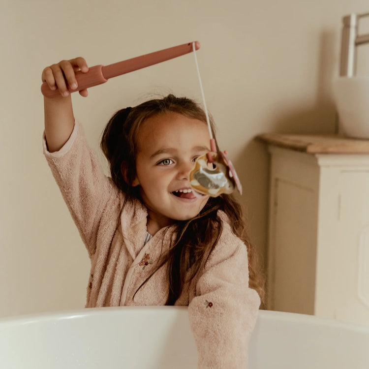 LITTLE DUTCH. Παιχνίδι ψαρέματος με απόχη (ροζ)