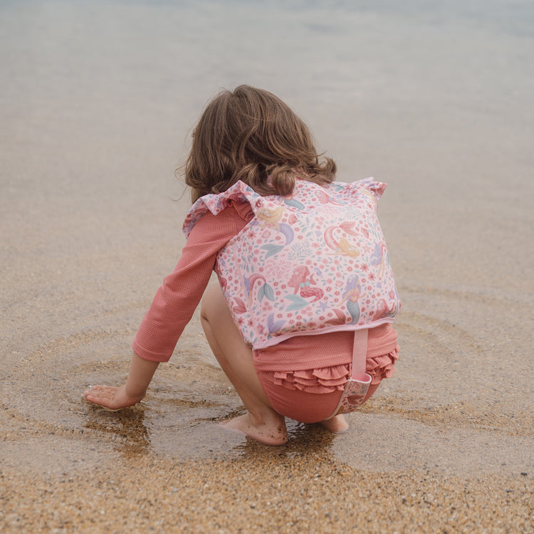 LITTLE DUTCH. Swim Vest Dreamy Mermaid - 2-3 Years (New)