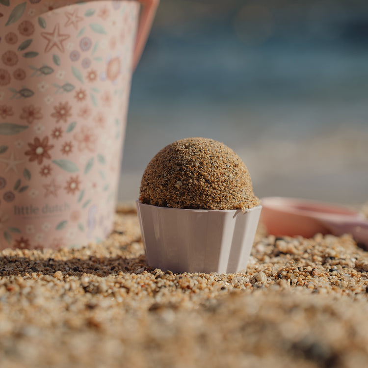 LITTLE DUTCH. Σετ κουβαδάκια παραλίας Ice Cream Dreamy Mermaid Ροζ