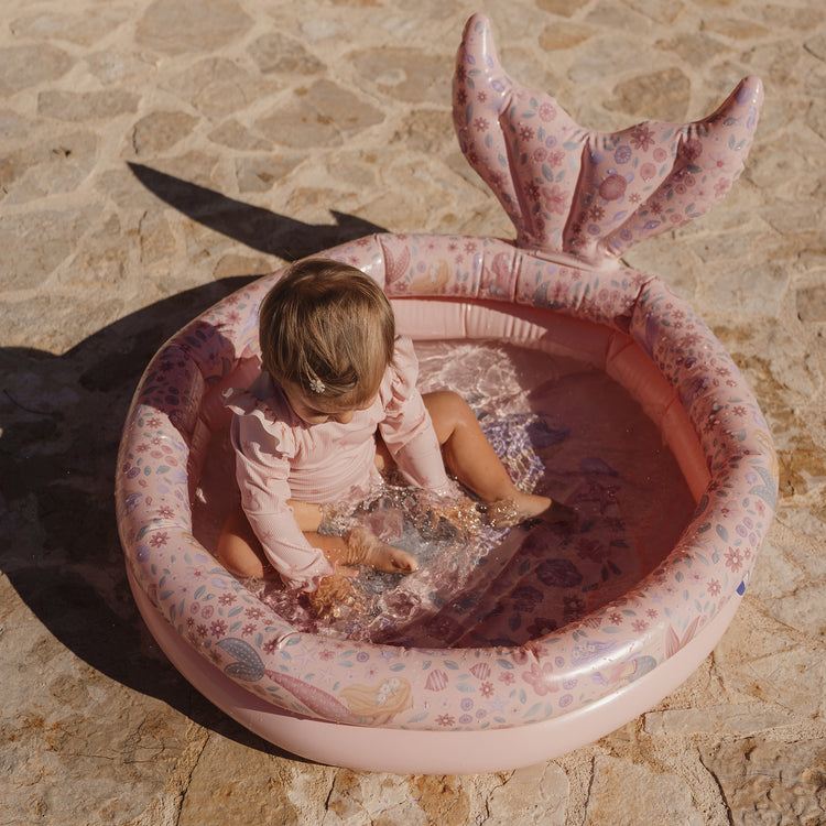 LITTLE DUTCH. Φουσκωτή πισίνα με ουρά γοργόνας Dreamy Mermaid 80εκ.